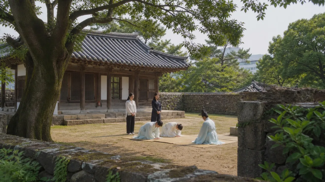 귤림서원 오현단 선비문화 체험｜무료 관람 안내의 핵심 내용을 표현한 실사 참고 이미지