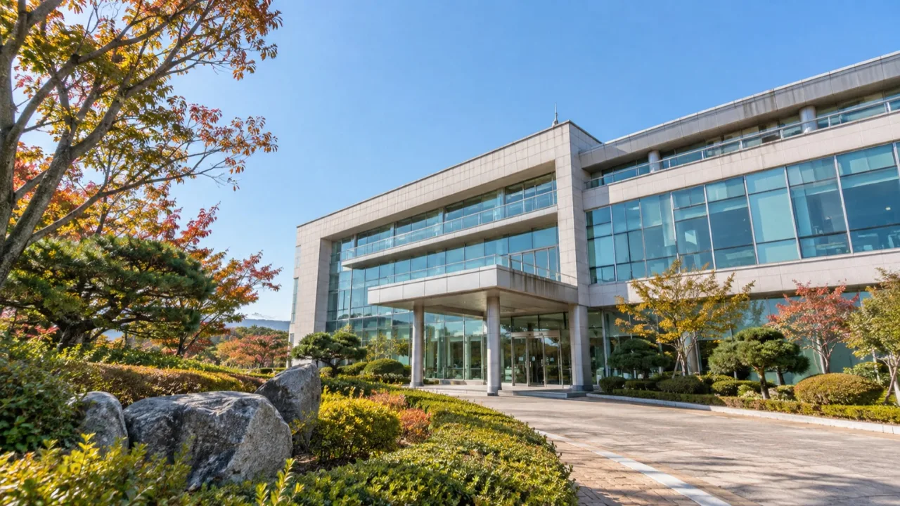 정읍시농업기술센터 건물 외관 전경