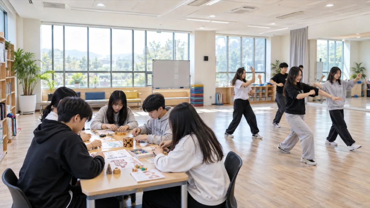 화순군 청소년문화의집 3차 활동프로그램 운영 안내의 핵심 내용을 표현한 실사 참고 이미지