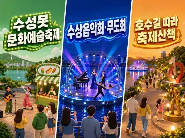 🎪 2026 수성못페스티벌 일정·주차·꿀팁 | 페스타노트 핵심 즐길거리 및 방문 꿀팁 가이드