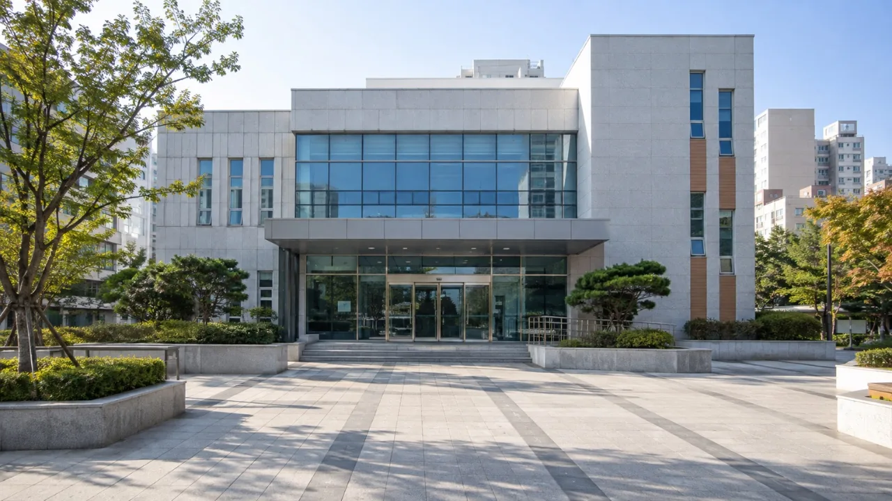 부곡3동 주민센터 건물 외관 전경