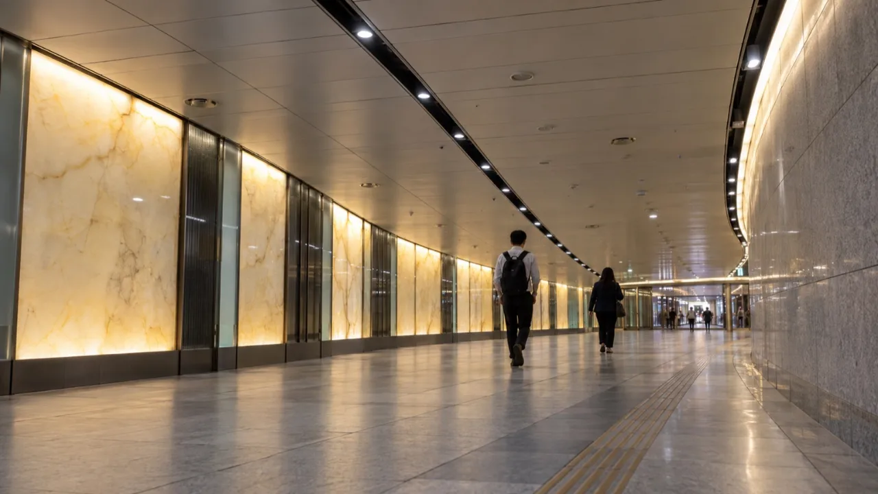 삼성역과 코엑스를 잇는 지하 연결 통로