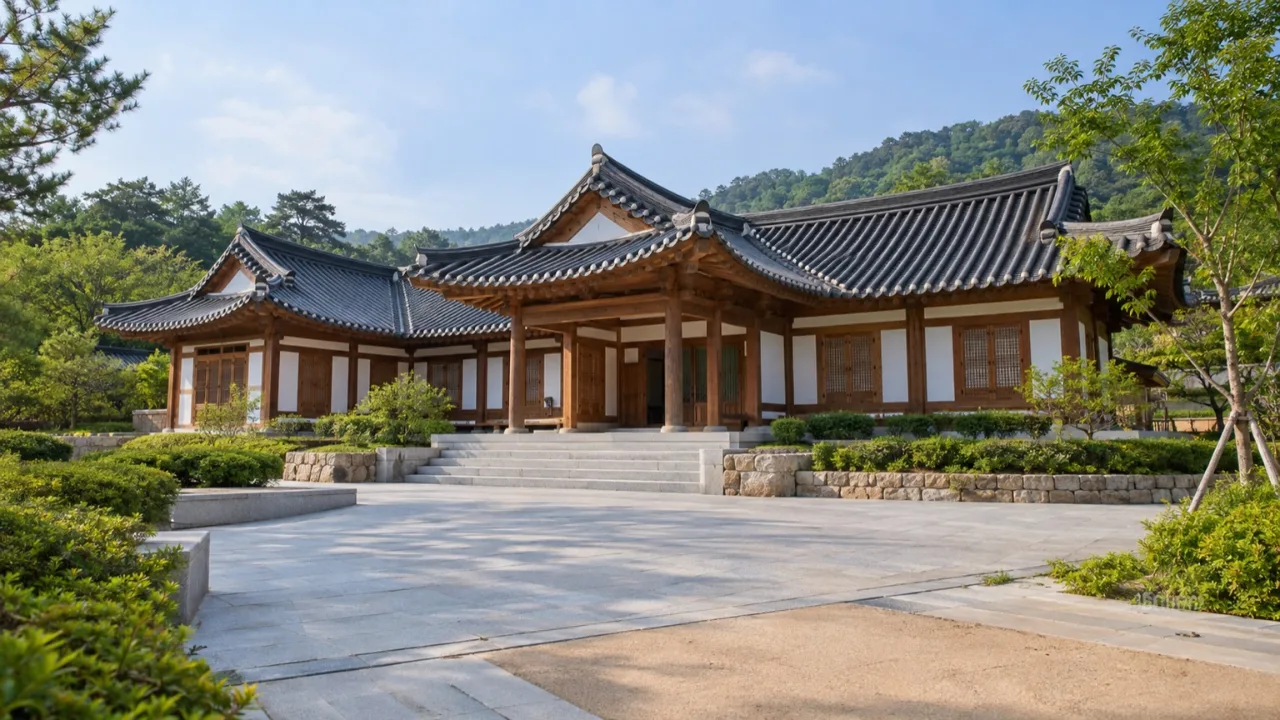 한국전통문화체험관 건물 전경