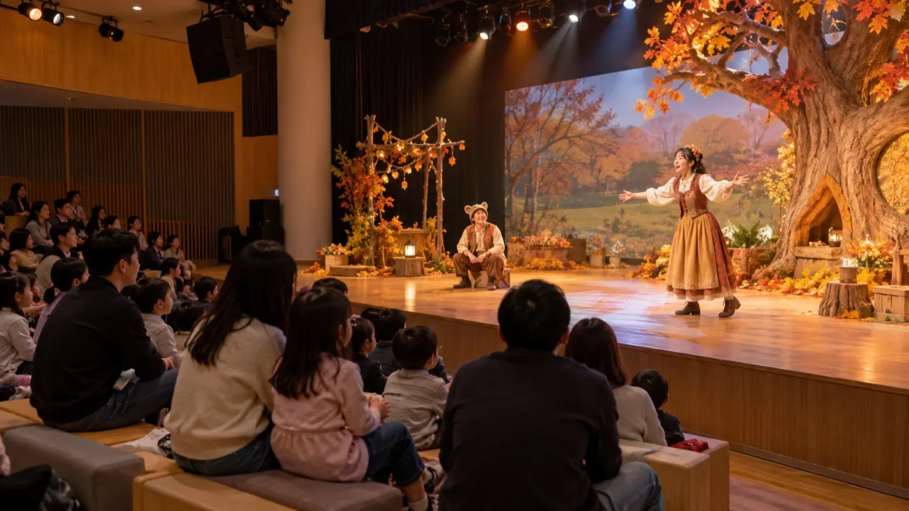 울산어린이독서체험관 가을 이야기 공연 공간